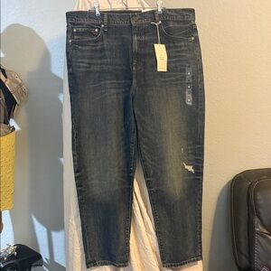 Lucky Brand Men's vintage loose Jeans in Dark Wash